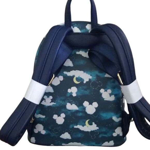 Disney Loungefly Mickey Mouse Clouds Mini Backpack - Picture 4 of 5